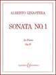 Sonata No. 1, Op. 22 piano sheet music cover